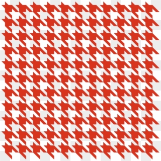 Red Houndstooth Check Vector Data - Red Houndstooth Vector Clipart