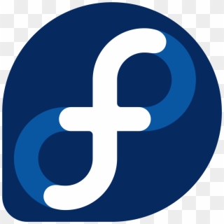 Open - Fedora Linux Logo Png Clipart