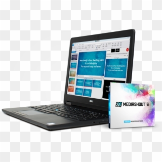 Mediashout 6 Laptop Bundle - Netbook Clipart