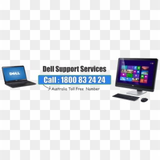 Dell Laptop And Desktop Support Clipart