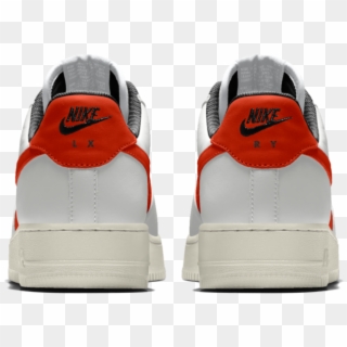 Lxry X Team Orange Nike Air Force Ones Id - Sneakers Clipart