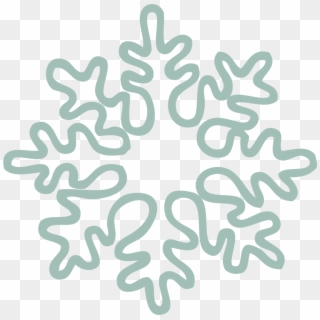 1428116967 Xmasframe Snowflake 01 Snowflakes, Frozen, - Circle Clipart