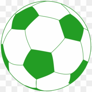 Graphic Library Download Best Free Soccerball Green - Green Soccer Ball Clip Art - Png Download