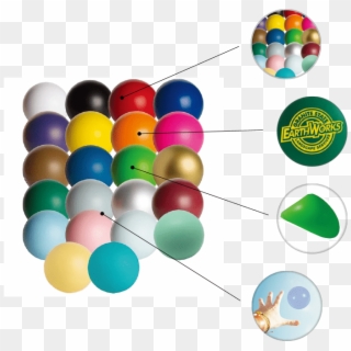 16 Available Colors Prominent Imprint Squeezable Throwable - Squeeze Balls Clipart