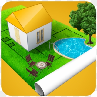 Home Design 3d Outdoor&garden 4 - 3d Home Design With Garden Clipart