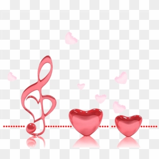 3d Wallpaper Love Kiss - You Are The Music In My Heart Clipart