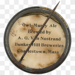 Owl-musty Be Wise And Get Next Button Back Beer Button - Circle Clipart