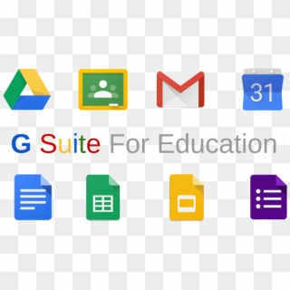 Free Google Apps For Education - G Suite For Education Logo Clipart