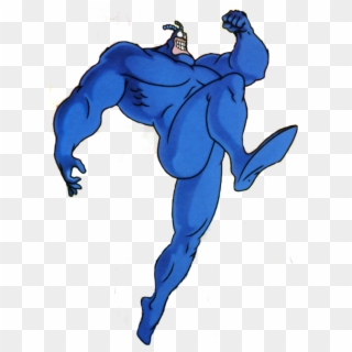 View The Tick Full , - Character The Tick Cartoon Clipart