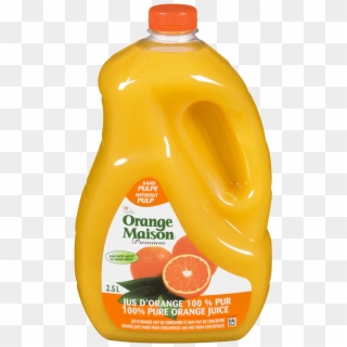 Glass Of Orange Juice Clipart - Orange Maison Juice - Png Download