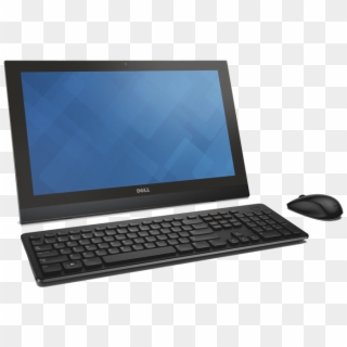 Inspiron Workstations - Dell Black Inspiron 3052 All In One Desktop Pc Clipart
