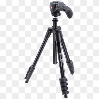 1690, Manfrotto Mkcompactacn Bk Camera Tripod, Compact, - Manfrotto Compact Action 5 Clipart