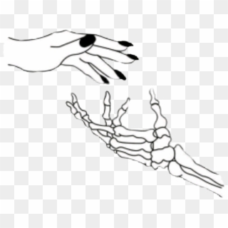 #hands #ghost #skeleton #love #dead #hand - Broken Heart Mood Edits Clipart