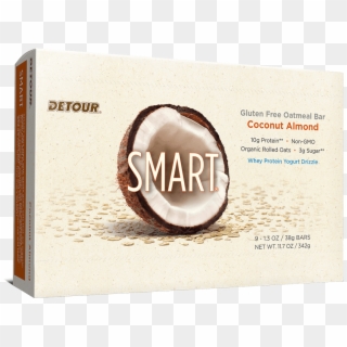 Detour Smart Coconut Almond 9ct Box - Gluten-free Diet Clipart