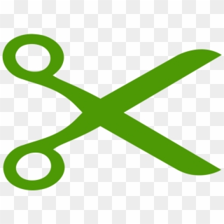 Green Scissors Png Clipart