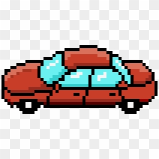 This Free Icons Png Design Of Pixel Car Red Side - Car 8 Bit Png Clipart