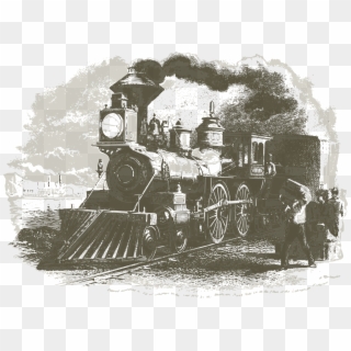 This Free Icons Png Design Of Vintage Train 07 - Steam Locomotive Clipart