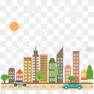 Tags - - City Road Vector Png Clipart