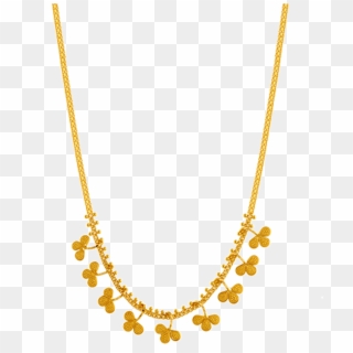 Chandra Jewellers 22k Yellow Gold Neckless - Lightweight Gold Anjali Jewellers Collection With Price Clipart
