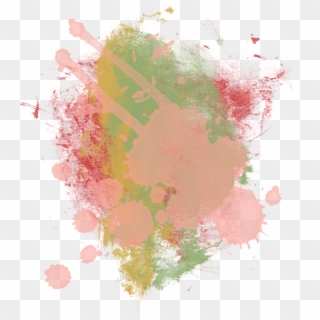 Color Multicolor Effect Splash Blots - Visual Arts Clipart