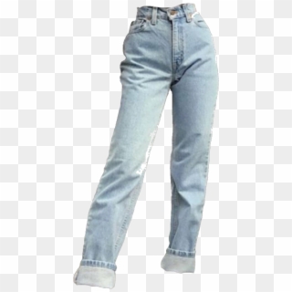 Pantspng Png Aesthetic Tumblr Jeanspng Jeans Vintage - Pocket Clipart
