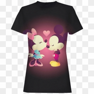 Anime Mickey Mouse 3d T-shirt - Cute Wallpaper Of Mickey And Minnie Mouse Clipart