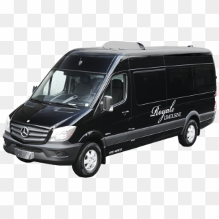 Mercedes Party Bus - Compact Van Clipart