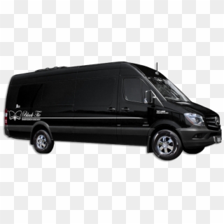 Mercedes - Black Tie Transportation Van Clipart