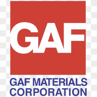 Gaf Materials Corporation Logo Png Transparent - Gaf Roofing Clipart