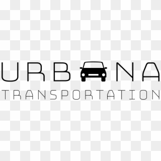Urbana Transportation Black Logo - City Car Clipart
