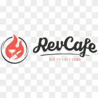 Rev Cafe Logo Horizontal - Graphics Clipart
