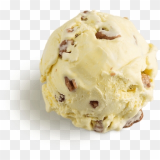 Butter Pecan - Ice Cream Scoop Pecan Clipart