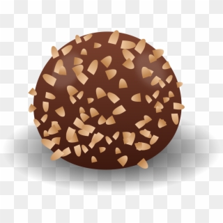 Chocolate Truffle - Chocolate Truffle Vector Png Clipart