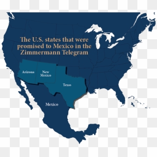 The Zimmermann Telegram March - United States Shape Clipart