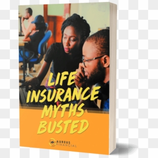 Life Insurance Myths Busted - Flyer Clipart