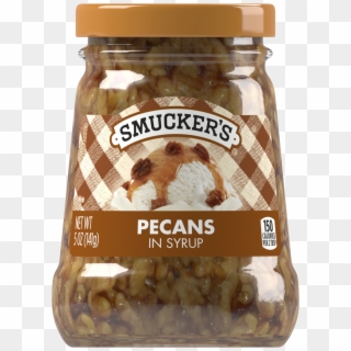 Spoonable Ice Cream Toppings - Smuckers Pecan Clipart