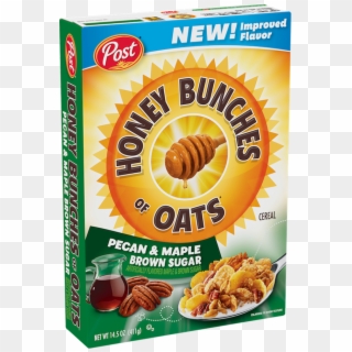 Packaging Of Honey Bunches Of Oats Maple Brown Sugar - Honey Bunches Of Oats Maple Pecan Clipart