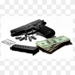 Two Busted For Drugs, Weapons During Gang Unit Search - Guns Drugs And Money Clipart