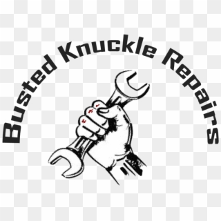 Busted Knuckle Repair's - Cartoon Clipart