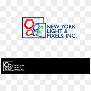 Logo Design By Ed Point For New York Light & Pixels, - Sign Clipart