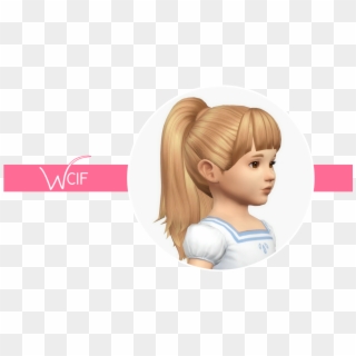 3 I Was Wondering If You Could Tell Me The Cc Hair - Girl Clipart