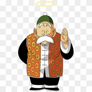Grasndfather Confused Png - Dragon Ball Abuelo Gohan Clipart