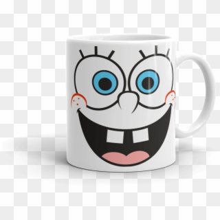 Spongebob Face Mug - Spongebob Vector Clipart