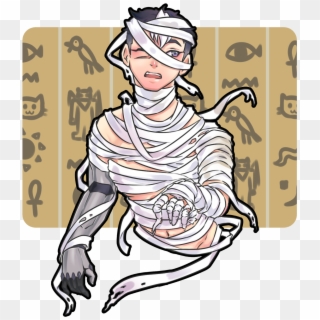 A Floofy Mummy Boi - Illustration Clipart