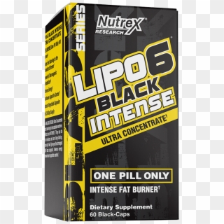 Lipo-6 Black Intense - Flyer Clipart