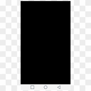 Screen Saver Appears As A Black Screen To Ease Your - Smartphone Clipart