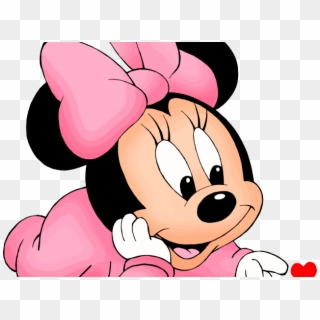 Baby Clipart Minnie Mouse - Do Mickey Mouse Minnie Drawing - Png Download