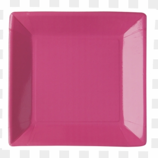 23cm - Colored - Pink - Square - Colored Printed Square - Serving Tray Clipart