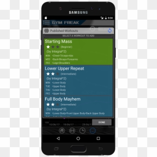 Gym Freak - Smartphone Clipart