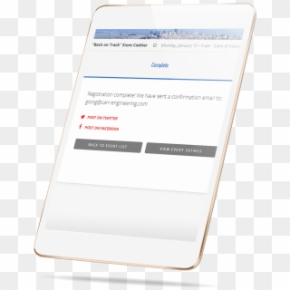 Simple Volunteer Registration - Mobile Phone Clipart